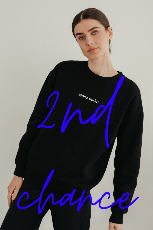 2ND-CHANCE I Unisex Sweater mit lockerer Passform und gesticktem Logo